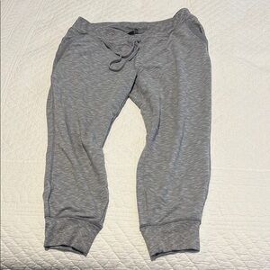 Athleta heathered gray joggers - large TALL